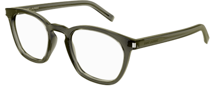 Saint Laurent frames at Aura Eye Center