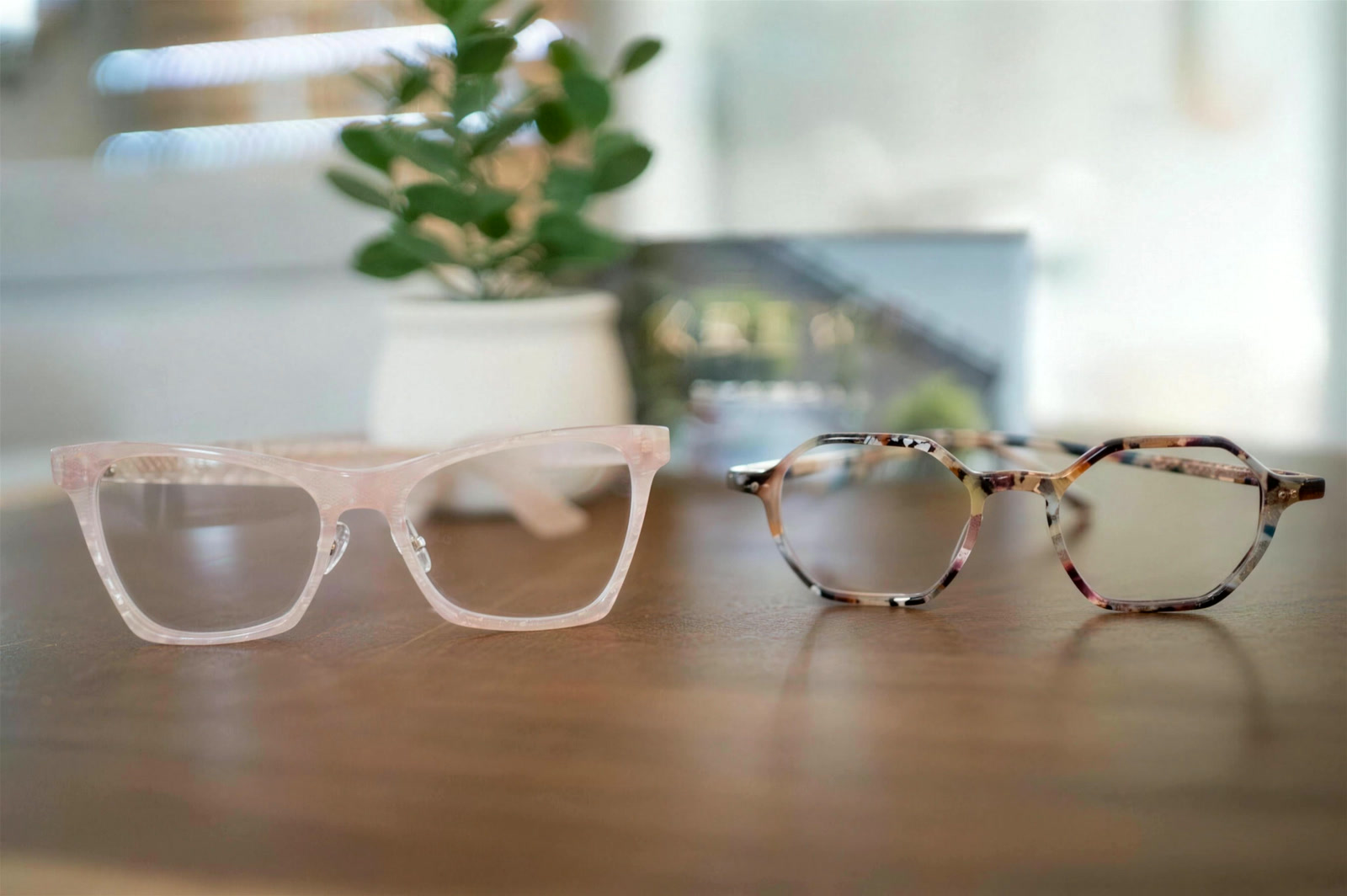 Designer frames with digital precision measurement overlays